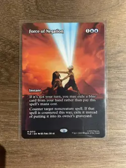 Force of Negation (Borderless) MTG Avatar (TLE) 0013 regular - Image 1