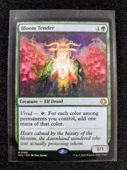 MTG Bloom Tender 0166 Lorwyn Eclipsed NM - Image 1