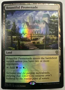 Bountiful Promenade Commander Legends: Battle for Baldur's Gate Foil - Image 1