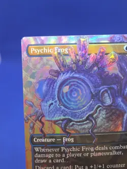 Magic the Gathering Modern Horizons 3 Psychic Frog 0344 Borderless Foil NM/LP - Image 3