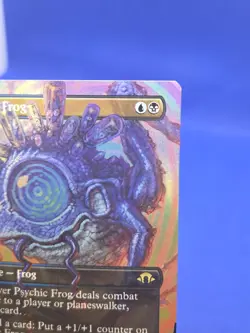 Magic the Gathering Modern Horizons 3 Psychic Frog 0344 Borderless Foil NM/LP - Image 4