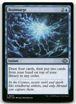 Brainsurge #53 MTG Modern Horizons 3 NM X1 - Image 1