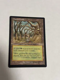 MTG: Gaea's Cradle Urza's Saga LP/NM #321/350 Legendary Land 1998 Rare Magic A - Image 1