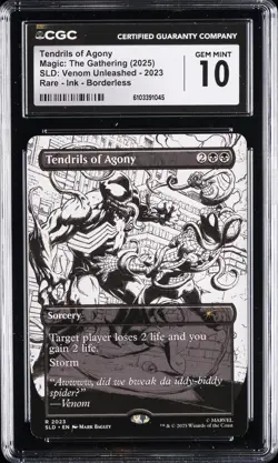 2023 MAGIC: THE GATHERING #2023 TENDRILS OF AGONY CGC 10 GEM MINT - Image 1