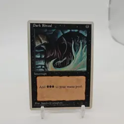 Dark Ritual - 4th Edition - 1995 - Magic The Gathering MTG Vintage - Image 1