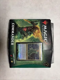 MTG Zendikar Rising Commander Deck Land's Wrath MTG Collection - Image 1