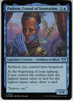 Foil Padeem, Consul of Innovation 109 Commander Masters U - Image 1