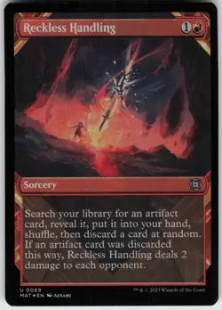 Foil Reckless Handling (Showcase) 69 March of the Machine: The Aftermath U - Image 1