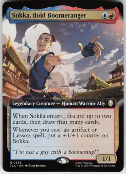 Sokka, Bold Boomeranger (Extended Art) 383 Avatar: The Last Airbender R - Image 1