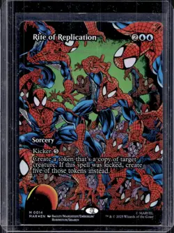2025 Magic MTG Marvel Universe Eternal-Legal Rite of Replication Rare #0014 - Image 1