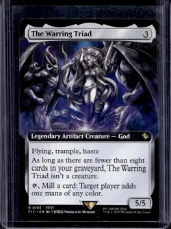 2025 Magic MTG Final Fantasy Warring Triad EA Commander Rare #193 - Image 1