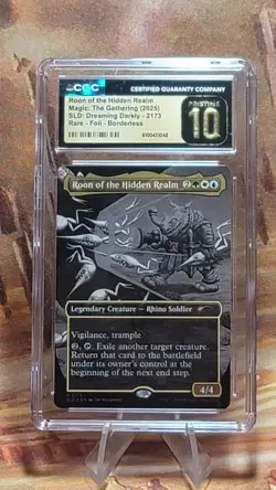 MTG Roon of the Hidden Realm #2173 🌈 Foil SLD Dreaming Darkly Pristine 10 Pop 1 - Image 1