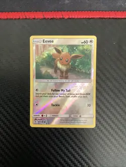 Pokemon TCG: Eevee (Reverse Holo) 167/236 - Cosmic Eclipse - NM Condition - Image 1