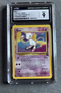 Pokemon Mew Southern Islands Rev Holo #151 CGC 6 New Promo 8 CGC 9, 4 - Image 4