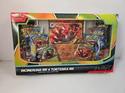 Incineroar ex & Torterra ex Scarlet & Violet Pokemon Special Collection Box - Image 3