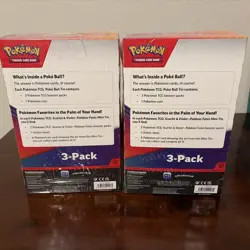 Pokemon Paldean Fates Tins (2) + Poke Ball (Random) Sam’s Club (lot of 2) - Image 2