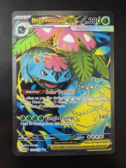 Pokemon TCG Mega Venusaur EX 155/132 Mega Evolution English Card, NM Ultra Rare - Image 2