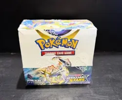 Pokemon TCG Sword & Shield Brilliant Stars Booster Box 1 One Sealed Box 9 Q0003 - Image 1