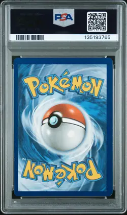 2015 POKEMON XY ROARING SKIES #105 FULL ART/M RAYQUAZA EX PSA 8 - Image 2