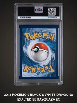 Pokemon 2012 B&W Rayquaza EX #85 Dragons Exalted PSA 10 - Image 2