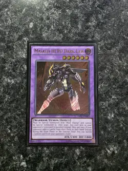1x Masked HERO Dark Law (UTR) OP01-EN003 OTS Tournament Pack 1 - Image 1