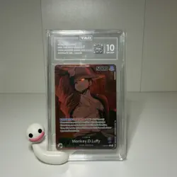 2025 One Piece Monkey.D.Luffy Alt Art Leader 25th EB02-010 English TAG 10 GEM MT - Image 1