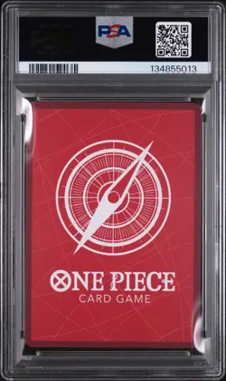 2025 ONE PIECE PROMOS PSA MAGAZINE EXCLUSIVE #001 SHANKS PSA 10 - Image 2