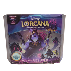 Disney Lorcana Trading Card Game: Illumineer's Quest - Deep Trouble Box Sealed - Image 1