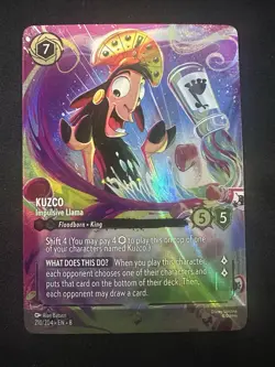 Kuzco - Impulsive Llama (Enchanted) 210/204 Reign of Jafar Disney Lorcana - Image 1