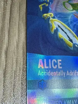 Disney Lorcana TCG Alice (Accidentally Adrift) Epic Fabled 217/204 *Read Descr* - Image 2