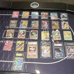 Pokemon TCG 24 Card Mixed Lot - Holo, Full Art, Promo - Mew EX, Entei GX, Lapras - Image 1