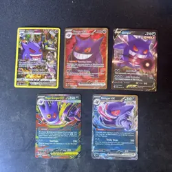 Pokemon Gengar Card Lot Collectible Card Set Holo Rare (LP-NM) - Image 1