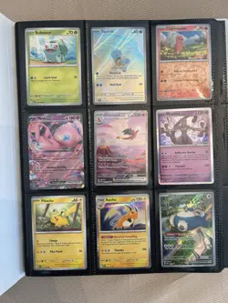 Pokemon 151 Binder With Cards Including 195/65 SV Charizard Full Art & Squirtle - Image 1