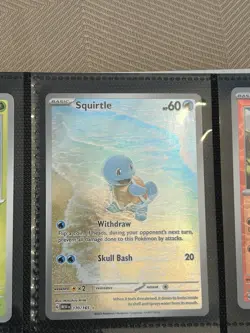 Pokemon 151 Binder With Cards Including 195/65 SV Charizard Full Art & Squirtle - Image 5