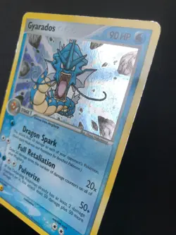 Gyarados 8/107 EX Deoxys set 2005 Pokemon holo rare card MP - Image 2