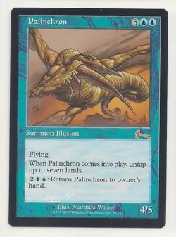 MTG URZA'S LEGACY 1x NM Palinchron Magic the Gathering Return Card to Owner Hand - Image 1