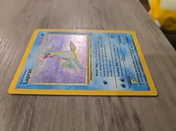 Lapras 10/62 WOTC Fossil Unlimited Holo Rare Pokemon Card Mod Play - Image 2