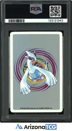 Pokemon 2000 Metapod 011 6 Of Hearts Pokemon Silver Playing Card Japanese PSA 10 - Image 2