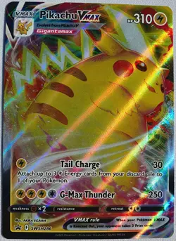 Pikachu VMAX SWSH286 SWSH: Sword & Shield Promo Cards Holo NM - Image 1