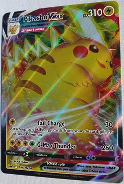 Pikachu VMAX SWSH286 SWSH: Sword & Shield Promo Cards Holo NM - Image 4