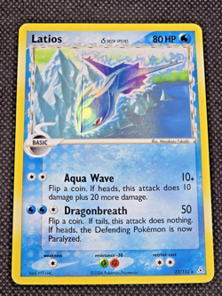 Pokemon Latios 22/110 Holon Phantoms Holo Rare Card LP -- L18 - Image 1