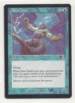MTG URZA'S DESTINY: 1x NM- Aura Thief Magic the Gathering Card Gain Enchantments - Image 1