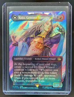 2025 Magic MTG Final Fantasy Kuja Genome Sorcerer Trance Fate Defied Rare #0544 - Image 1