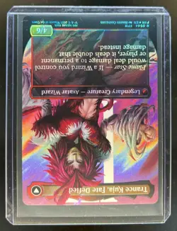 2025 Magic MTG Final Fantasy Kuja Genome Sorcerer Trance Fate Defied Rare #0544 - Image 2