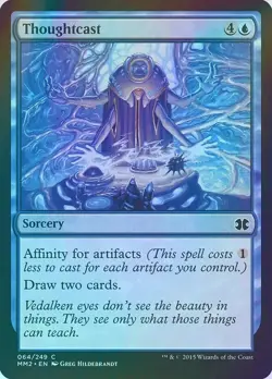 MTG Thoughtcast *FOIL* - MM2 Modern Masters 2015 - Image 1