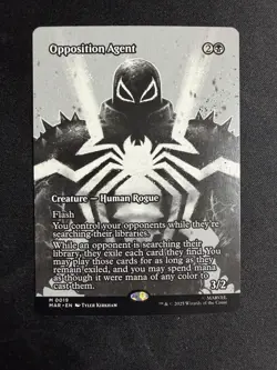 Opposition Agent (Borderless) Marvel Universe Eternal-Near Mint - Never Played - Image 1