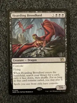 Magic The Gathering MTG - Hoarding Broodlord - March of the Machine - Image 1