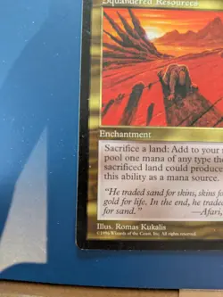 Squandered Resources LP/MP MtG Visions - Image 2