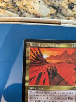 Squandered Resources LP/MP MtG Visions - Image 3