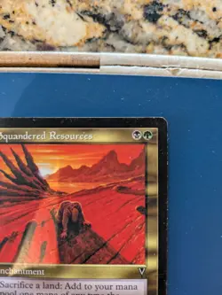 Squandered Resources LP/MP MtG Visions - Image 4